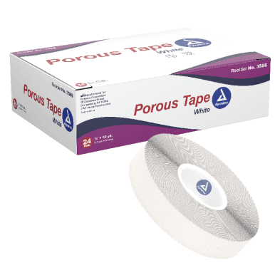 Dynarex® 1/2` x 10 yds Porous Tape #3586